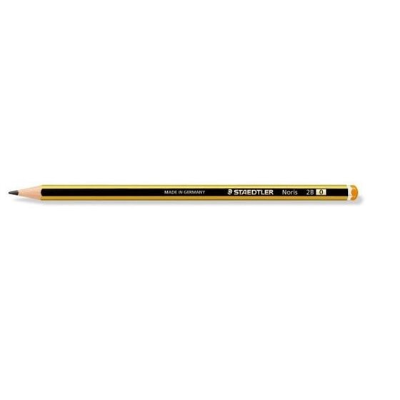 Lapicero Grafito STAEDTLER Noris 120 Caja x12 Dureza 2B