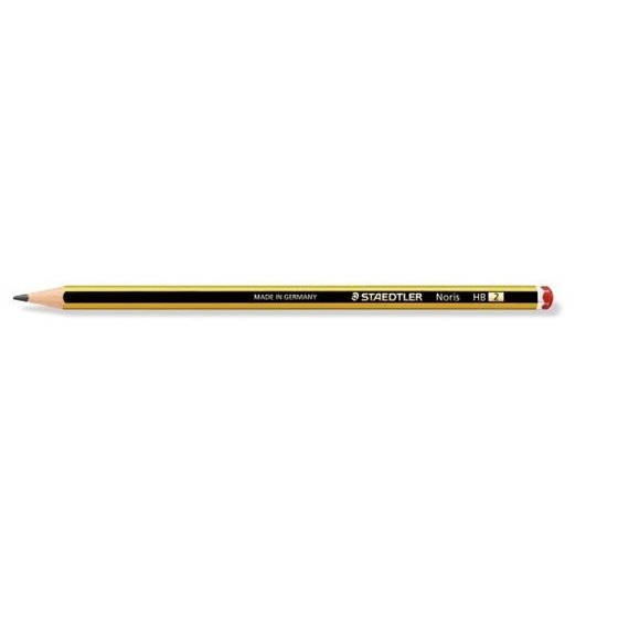 Lapicero Grafito STAEDTLER Noris 120 Caja x12 Dureza HB