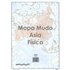 Mapa Mudo SELVI Físico Din-A4 Modelo Asia