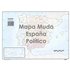 Mapa Mudo SELVI Político Din-A4 Modelo España