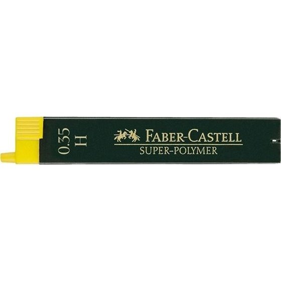 Minas Grafito Para Portaminas FABER-CASTELL 0,3 mm. Dureza H