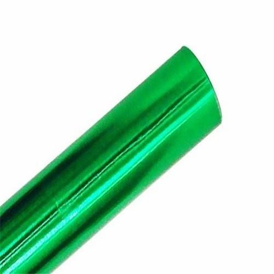 Papel Metalizado SADIPAL 50 cm. x 65 cm. Rollo x25 Hojas Color Verde