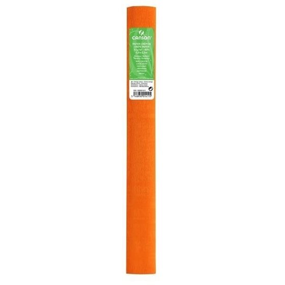Papel Pinocho CANSON 32 g/m2 Rollo 0,5 x 2,5 m. Color Naranja