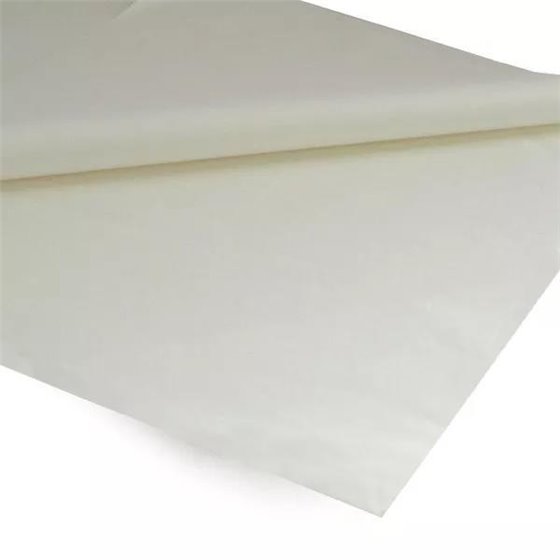 Papel Seda ARTES 51 x 76 cm. Mano x25 Hojas Color Blanco