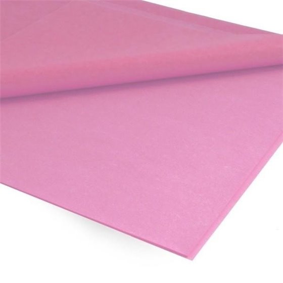 Papel Seda ARTES 51 x 76 cm. Mano x25 Hojas Color Rosa