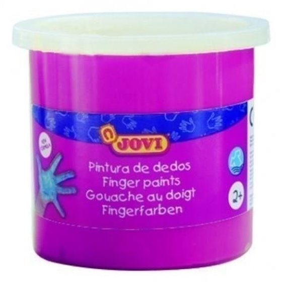Pintura Dedos JOVI Bote x125 ml. Color Magenta