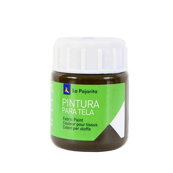 Pintura Para Tela LA PAJARITA 25 ml. Color Sombra Natural