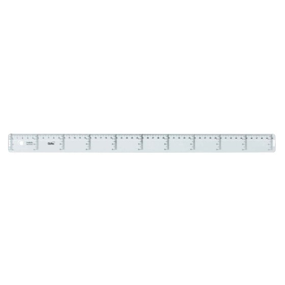 Regla SAFTA Trasnparente Tamaño 50 cm.