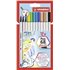 Rotulador STABILO Pen 68 Brush Punta Pincel Envase 12 COLORES