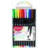 Rotuladores MAPED Graph Peps Fineliner Envase 10 COLORES