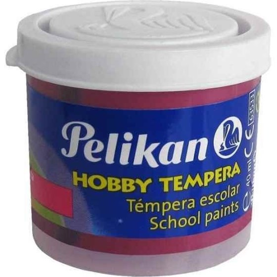 Témpera Escolar PELIKAN 40 ml. Color Magenta