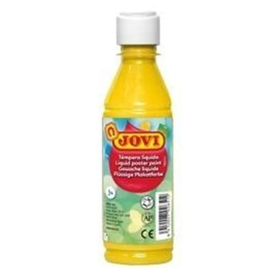 Témpera Liquida JOVI Bote x250 ml. Color Amarillo