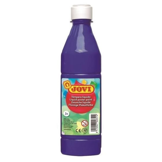Témpera Liquida JOVI Bote x500 ml. Color Azul Ultramar