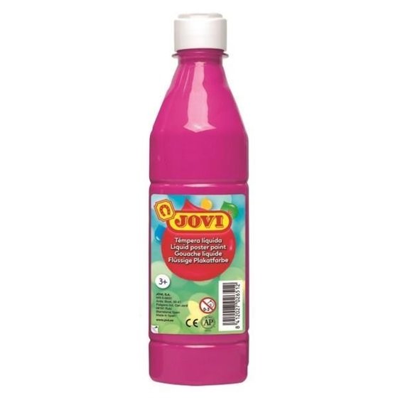 Témpera Liquida JOVI Bote x500 ml. Color Magenta