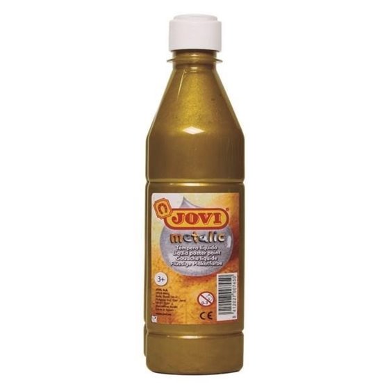 Témpera Liquida JOVI Bote x500 ml. Color Oro