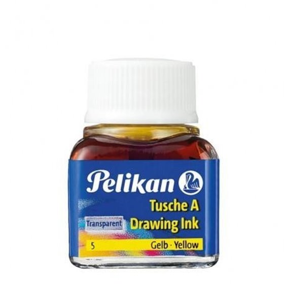 Tinta China 523 PELIKAN 10 ml. Color Amarillo