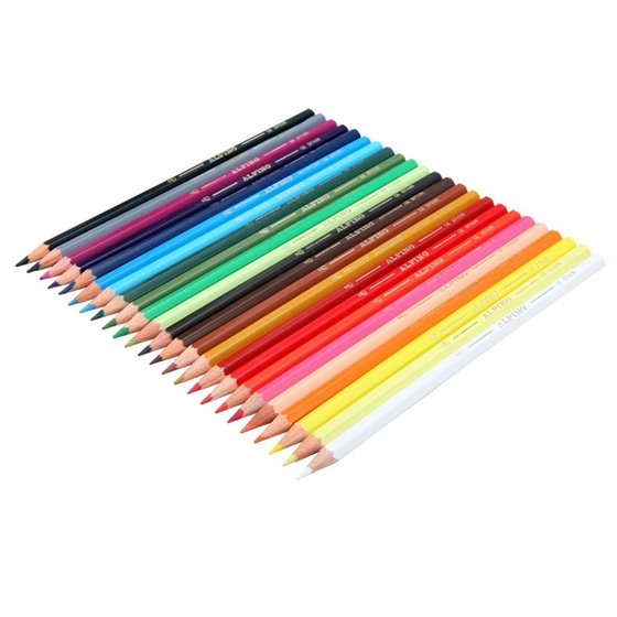 Lápices Colores Hexagonales ALPINO Envase 12 COLORES