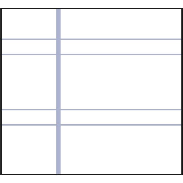 Recambio TAURO Premier A4 100 Hojas 90 g. 4T Modelo Pauta 2.5 mm.