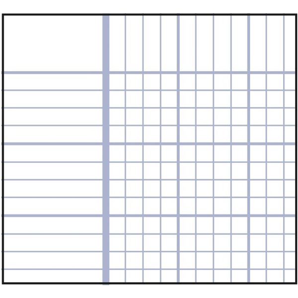 Recambio TAURO Extra Folio 100 Hojas 80 g. 4T Modelo Milimetrado