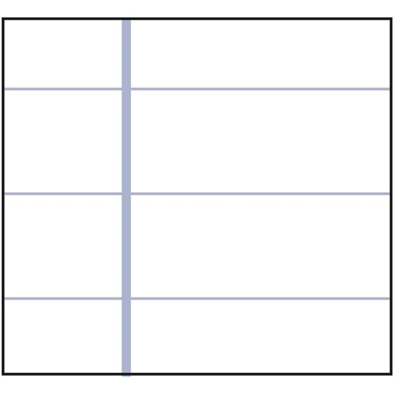 Recambio TAURO Extra Folio 100 Hojas 80 g. 4T Modelo Raya Horizontal