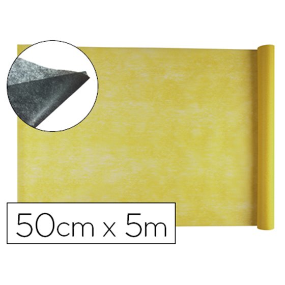 Tejido Sin Tejer Liderpapel Terileno 25 G/M2 Rollo De 5 Mt Amarillo