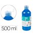 Pintura Dedos Liderpapel Botella De 500 Ml Azul