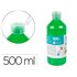Pintura Dedos Liderpapel Botella De 500 Ml Verde