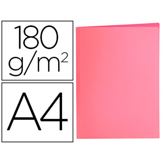 Subcarpeta Liderpapel A4 Rosa Pastel 180G/M2