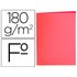 Subcarpeta Liderpapel Folio Rojo Pastel 180G/M2