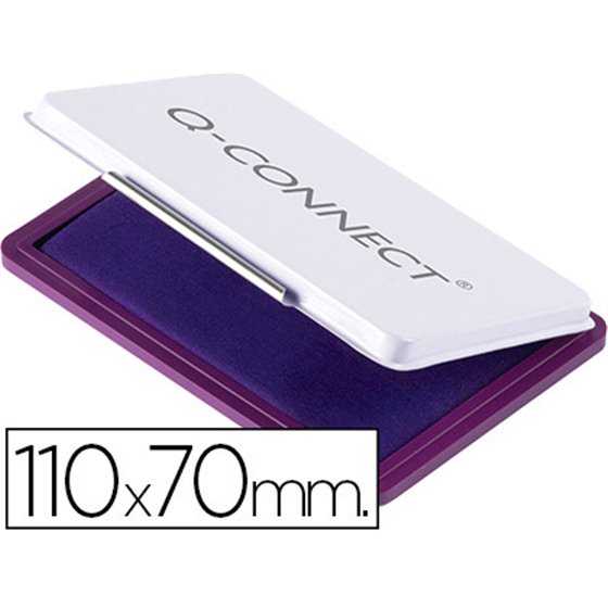 Tampon Q-Connect N�2 110X70 Mm Violeta
