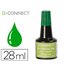 Tinta Tampon Q-Connect Verde Bote 28 Ml