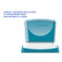 Sello X'Stamper Quix Personalizable Color Azul Medidas 14X60 Mm Q-14