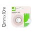 Cinta Adhesiva Q-Connect Doble Cara 10 Mt X 12 Mm En Portarrollos