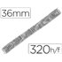 Espiral Metalico Q-Connect 64 5:1 36Mm 1,2Mm Caja De 25 Unidades