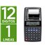 Calculadora Q-Connect Impresora Pantalla Papel Kf11213 12 Digitos Tinta Azul