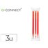Recambio Boligrafo Q-Connect Retractil Kf11059 Borrable Rojo Caja De 3 Unidades