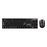Set Teclado + Raton Inalambrico Q-Connect 2.4G Negro Compatible Windows