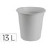 Papelera Plastico Q-Connect Gris Opaco 13 Litros 275X285 Mm