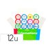 Sello X'Stamper Emoticono Uso Escolar Expositor De 12 Unidades Surtidas