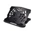 Soporte Q-Connect Para Portatil Hasta 17\" Ajustable 7 Angulos Diferentes Color Negro 260X280X60 Mm