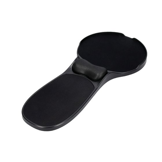 Reposabrazos Ergonomico Q-Connect Con Alfombrilla De Raton Y Apoyo De Mu�eca Color Negro 220X140X480 Mm