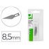 Repuesto Cuter Bisturi Q-Connect Kf00289 Blister De 5 Unidades