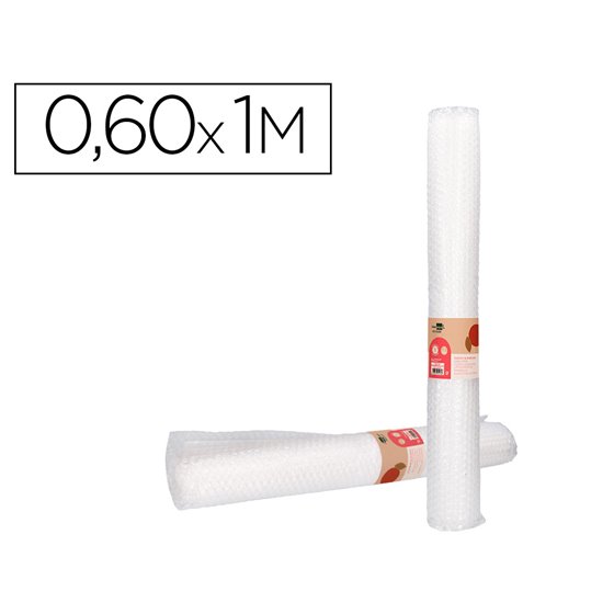 Plastico Burbuja Liderpapel Ecouse 0.60X1M 30% De Plastico Reciclado