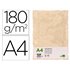 Papel Pergamino Liderpapel Din A4 Con Bordes 180G/M2 Color Crema Paquete De 50 Hojas