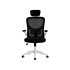 Silla Q-Connect Ergonomica Pal Ermo Malla Base Nylon Alt Max 1300 Anc 610 Prof 600 Ruedas Premium Color Blanco Negro