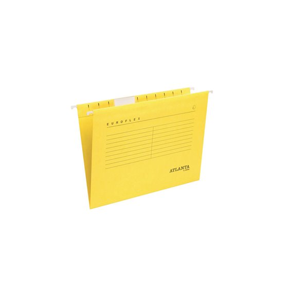 Carpeta Colgante Tarifold Atlanta Euroflex Din A4 Cartulina 100%Reciclada Fsc Color Amarillo Caja De 25