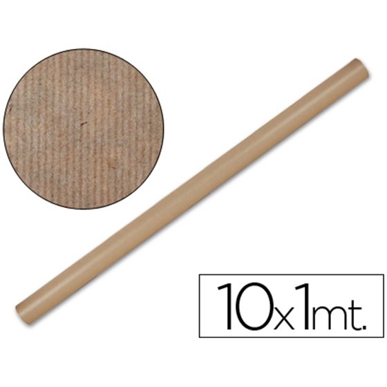 Papel Kraft Liderpapel Marron Rollo 10X1 Mt