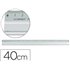 Regla Q-Connect Metalica Aluminio 40 Cm
