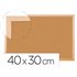 Pizarra Corcho Q-Connect 40X30 Cm Marco De Madera