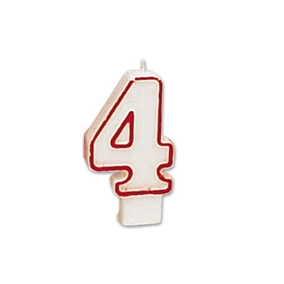 Vela Cumplea�os Liderpapel N�4